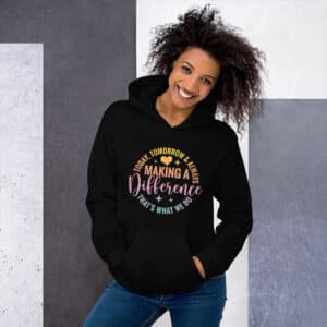 Making A Difference Unisex Hoodie