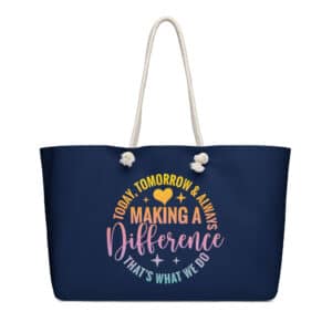 Making A Difference Oversized weekender bag
