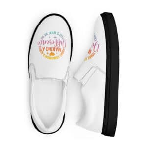 Making A Difference Women’s slip-on canvas shoes